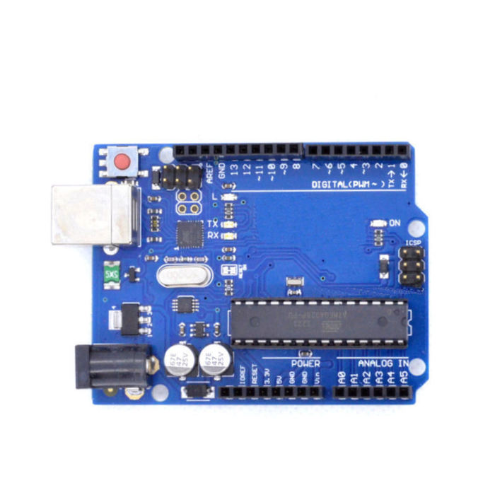 This is the front of the arduino included with the bundle