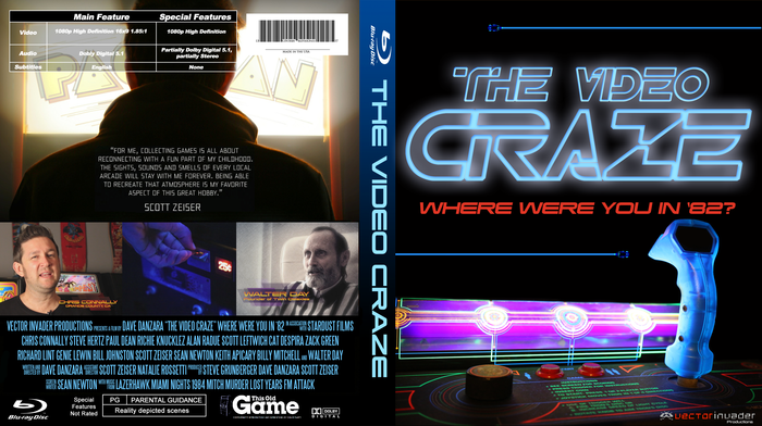 Limited Edition Tron Cover of 82 signed Blu-Ray cover to the first 82