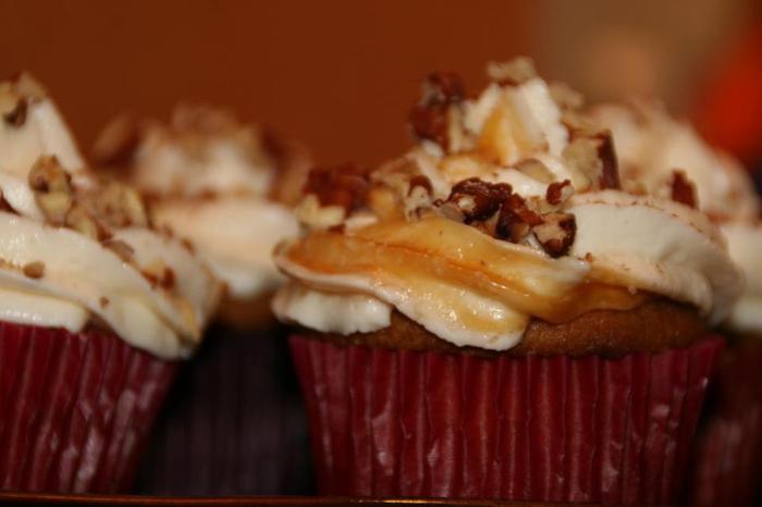 Pumpkin Spice with Cognac Butter cream