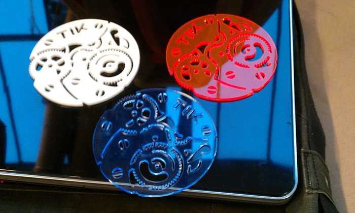 TIK coasters