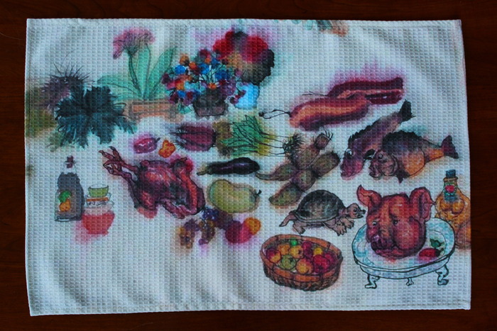 Li Jin Banquet Kitchen Towel (Photo copyright ©2012 Britta Erickson)
