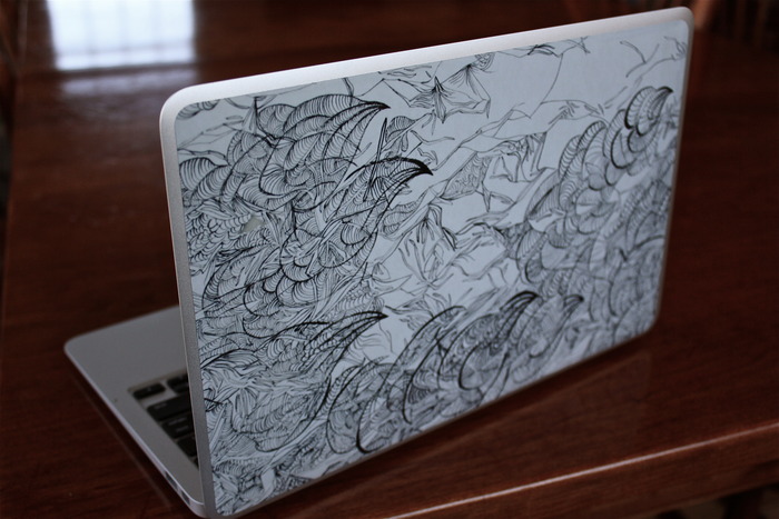 Huang Bingyi Computer Skin (Photo copyright ©2012 Britta Erickson)