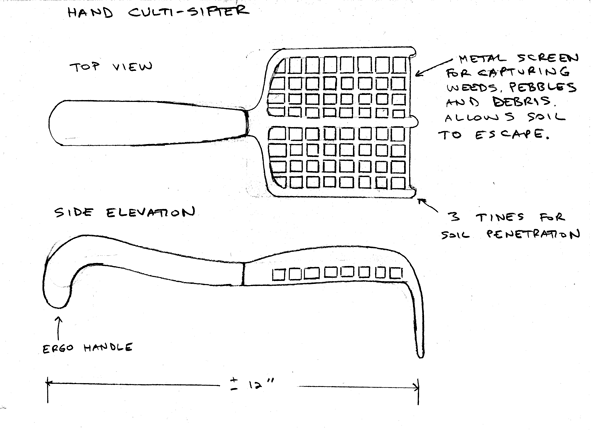 Initial "amateur" pre-patent drawings