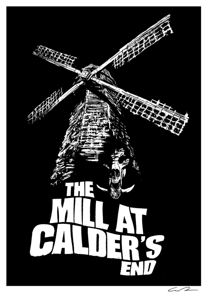THE MILL AT CALDER'S T-SHIRT (Designed by Guy Davis) available as a Kickstarter reward.