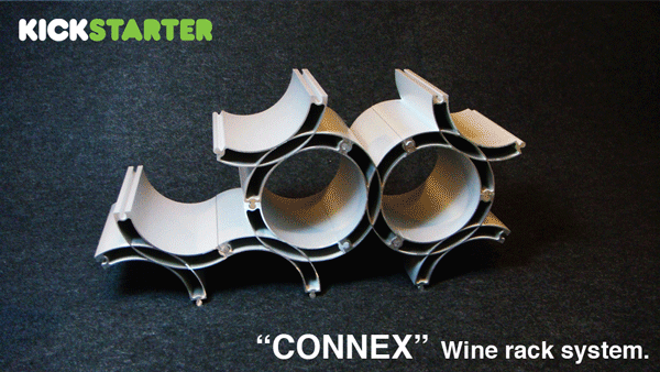 Can be created with one set of CONNEX. Other set can be attach to create a more elaborate design