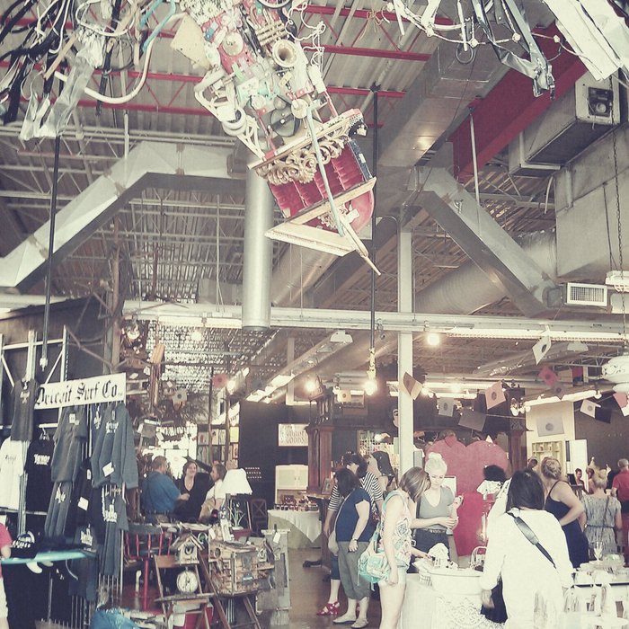 Interior view from main entrance (9 Mile and Woodward)