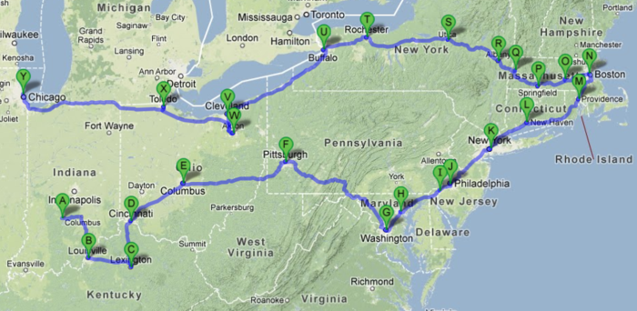 East Coast Summer Tour '13