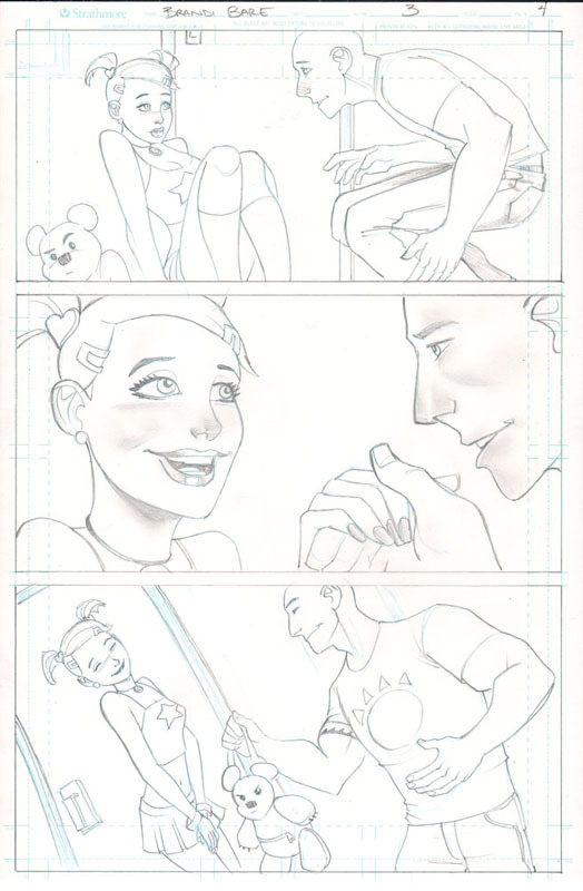 Example of Original Art 11"x17" page 4