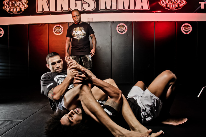 Book will feature chapters on the Master's Striking, Grappling, and Ground Game techniques. Here as an exclusive pic of Fabricio Werdum as he puts an armbar on Jamie Yager.