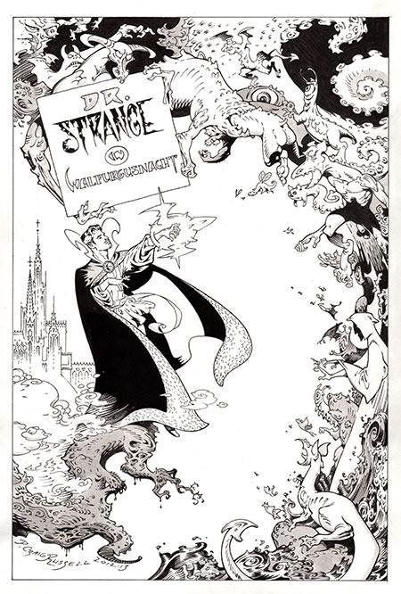 Original Art Reward from the Volume 2 Kickstarter campaign