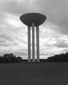 Water Tower,Holmdel New Jersey,2010,11x14 original silver gentian print mounted and signed