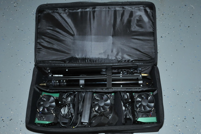 Three Lumapads in a nice zippered case are now available at the new pledge levels