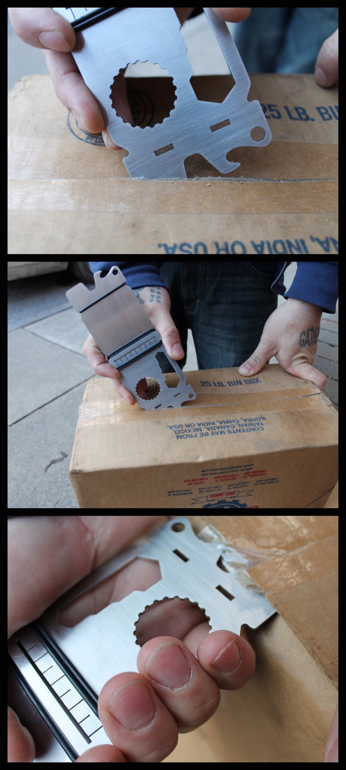 A convenient box opener!