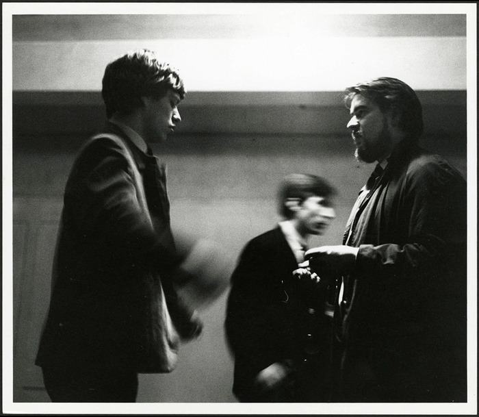 Mick Jagger and Giorgio Gomelsky