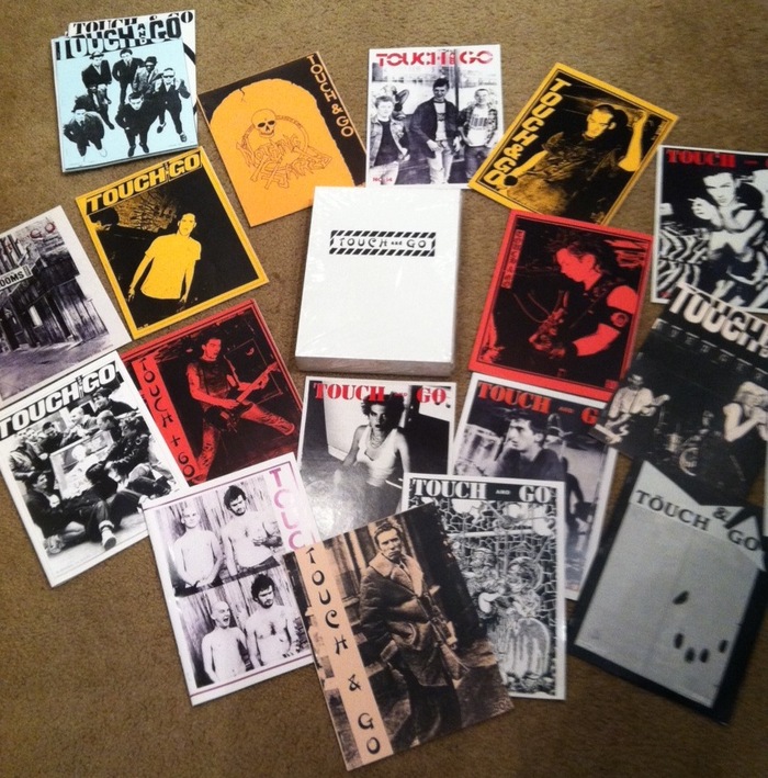 Sealed Presspop edition with zines displayed for photo purposes