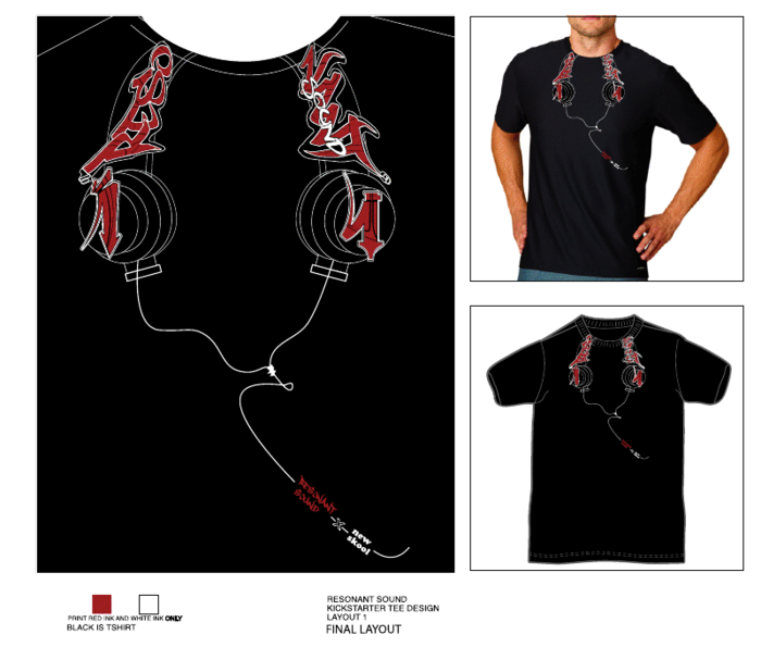 Resonant Sound Gear/New Skool T-Shirt (Reward #2)