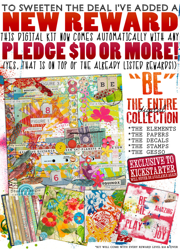 "BE" an awesome sauce extra add on for kickstarter!