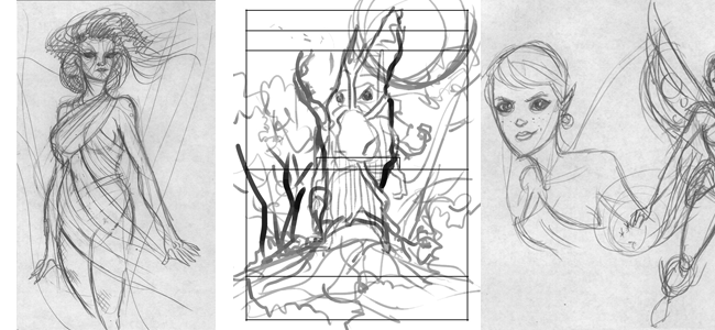 Concept art for The Guardians of Nature.