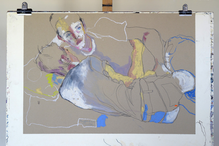 Original Drawing – Two boys
