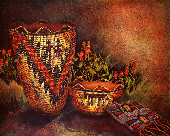 Print by Jan Whitefoot (community organizer of documentary project).