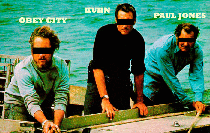 The crew aboard the SS Astro Nautico for Atlantics Volume 1
