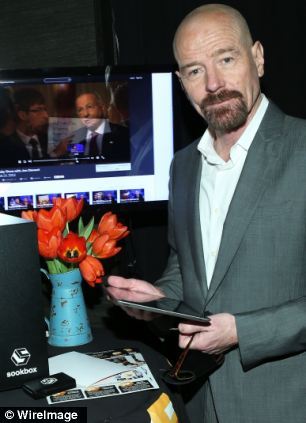 Breaking Bad's Bryan Cranston enjoys the Sookbox