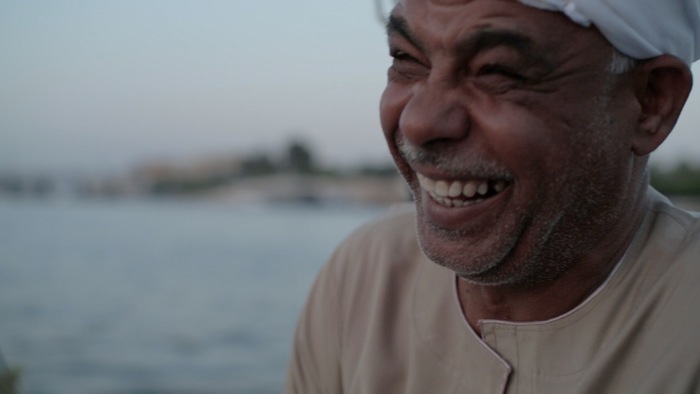 Fun on a feluka in Luxor, Egypt.