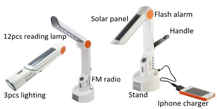 The Shadows and Light branded pocket/desk/emergency lamp