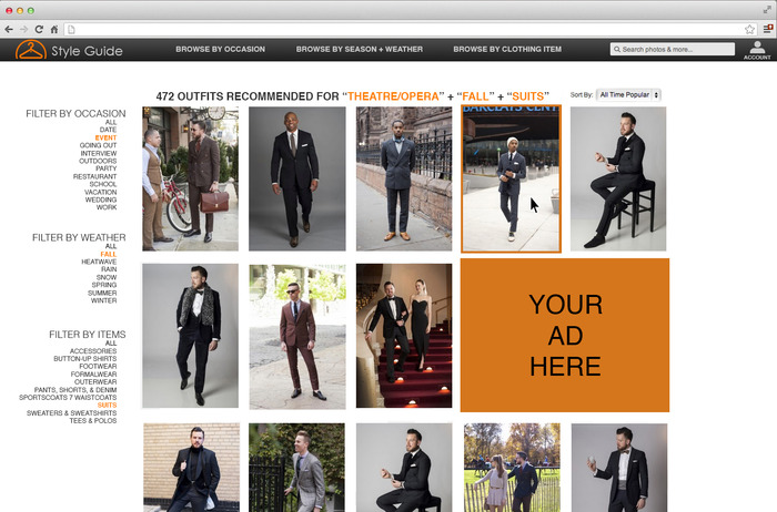 The Style Guide: A Personal Styling & Shopping Platform for Men | Indiegogo