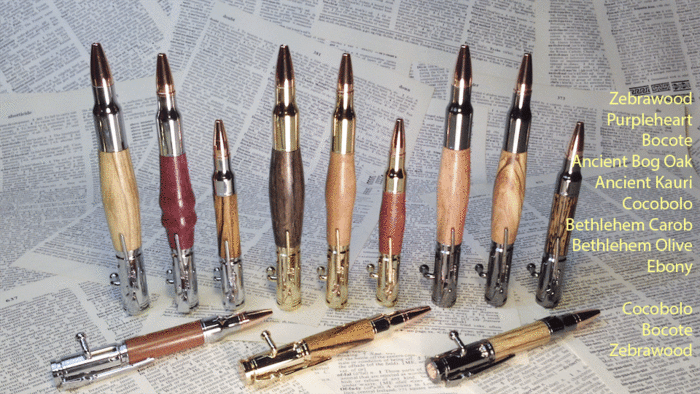 Wood types left to right, first then second row.