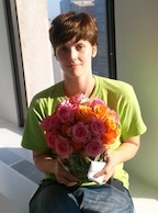 Sarah Wells, our designer for the garden space