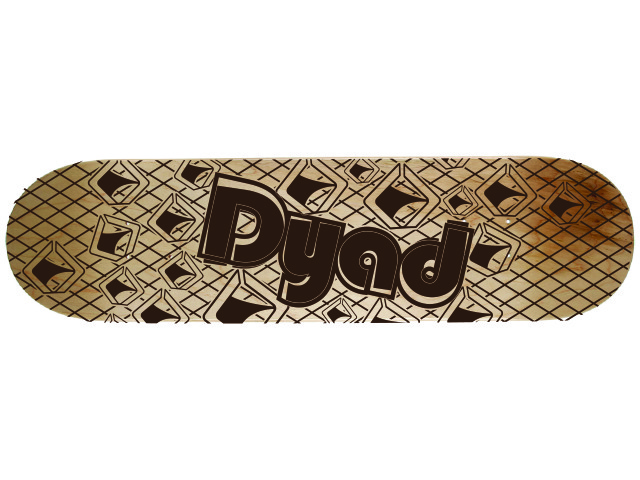 Laser engraved skate deck (meant for decoration)