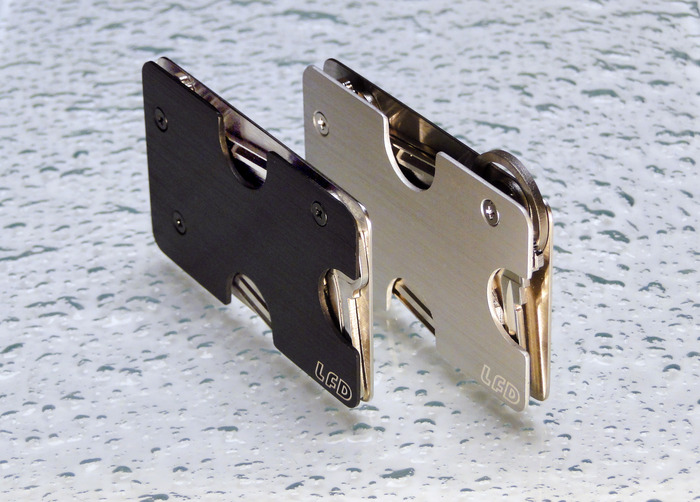 Cover color and backing plate options for KeyClip and KeyCase