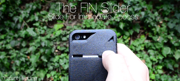 Save time in your life with the FIN slider, always have your most used card on hand with immediate access at your finger tip.