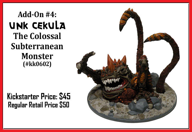 Unk Cekula the Colossal Subterranean Monster