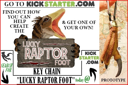 Advertisement appearing in the October edition of Prehistoric Times Magazine!