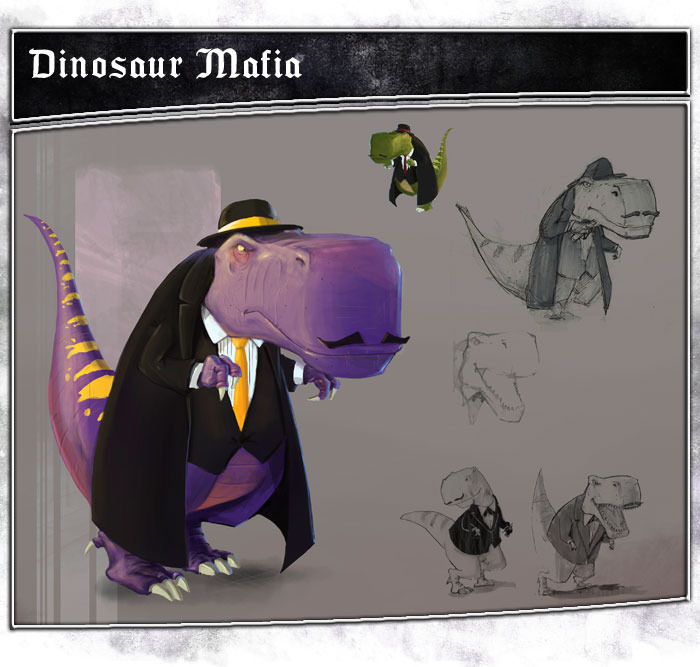 The Mafia Dinosaurs