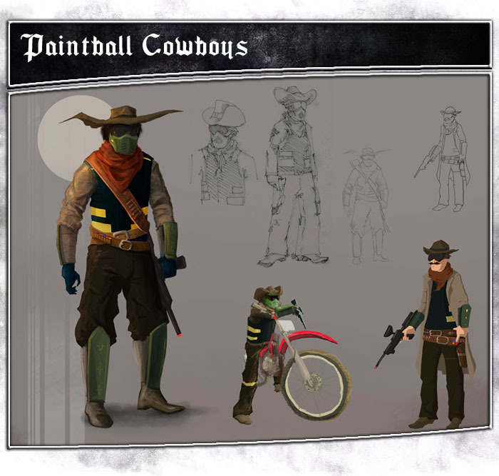 The Paintballin Cowboys