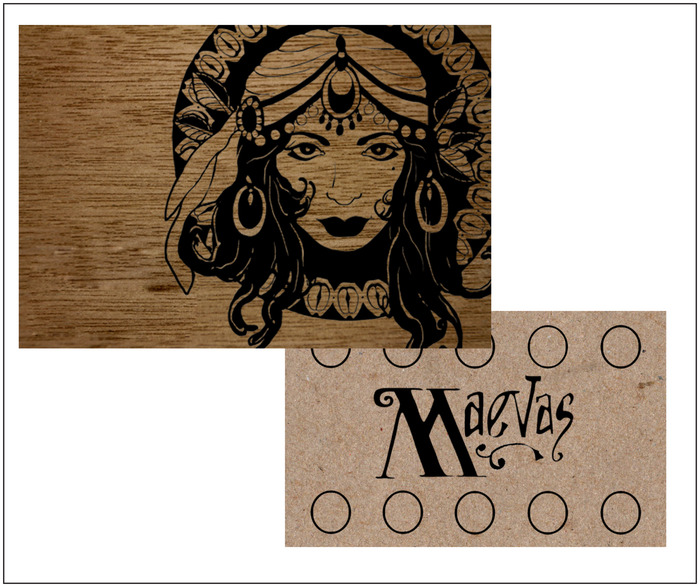 Maeva's Coffee Card Design by Edward Scott Foto
