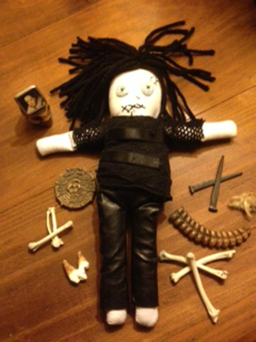 The Dani Filth voodoo doll
