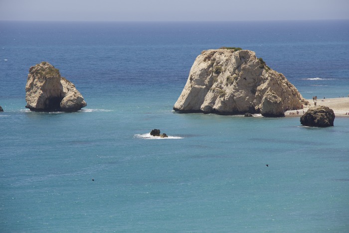 Yet legend has it that Aphrodite, the Goddess of Love and Beauty, was born here. No irony there at all...