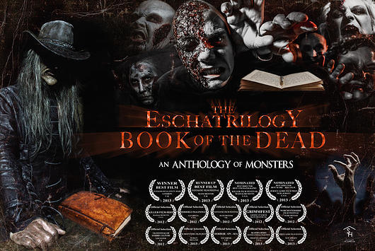 Poster for The Eschatrilogy: Book of the Dead (2012) Directed by Damian Morter of Safehouse Pictures UK