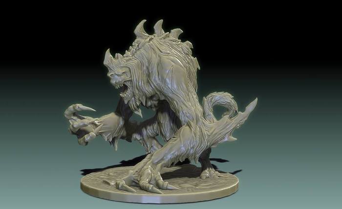 Arctul Sculpt Render.