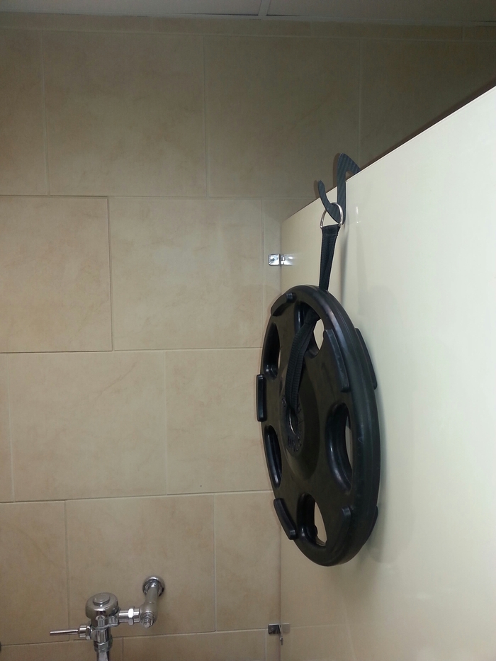 Five times stronger than steel The Loo Hook will handle your heaviest load.