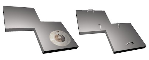 A very early (!) mock-up of the iiD shape