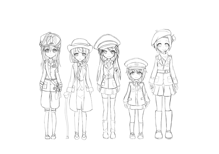 Concepts of the characters