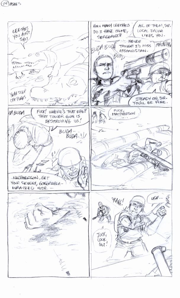 Ashes Page 24, Carla's Pencils