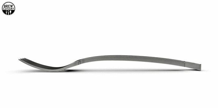 A Different Perspective: Each set of Brew Cutlery includes one fork, one knife and one spoon.