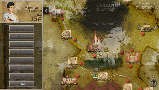 Moving the map is as easy as clicking and dragging.