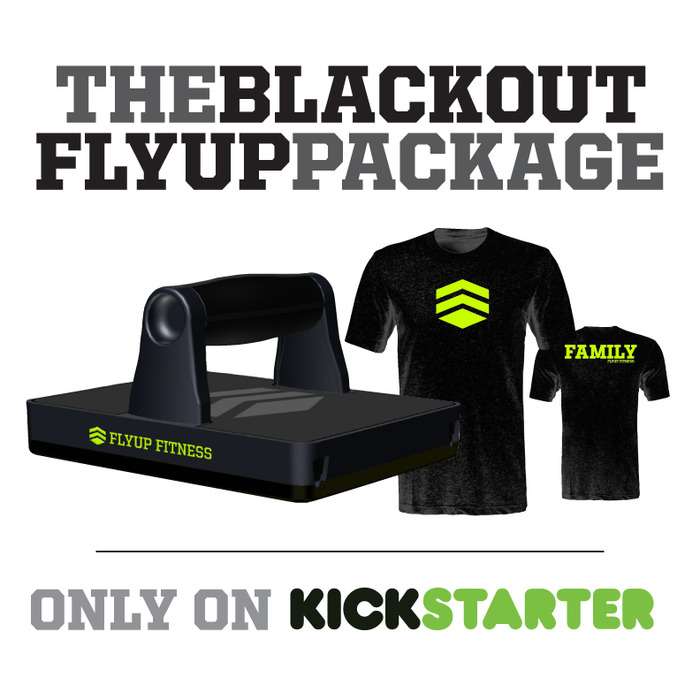 ALL-BLACK FLYUP AND T-SHIRT